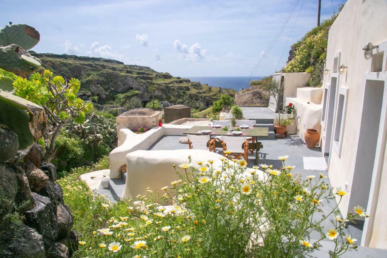티라시아 Agrilia Secluded Cave House 빌라 외부 사진